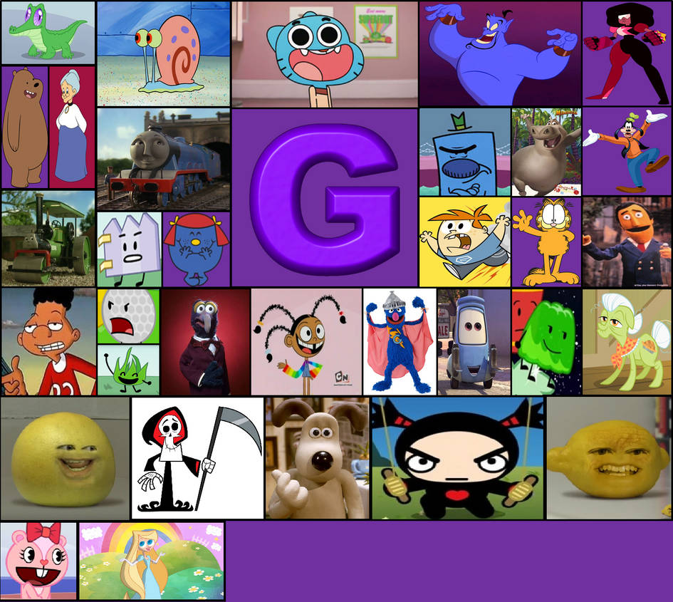 Character Alphabet -G by adrianmacha20005 on DeviantArt