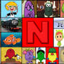 Character Alphabet -N