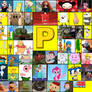 Character Alphabet -P