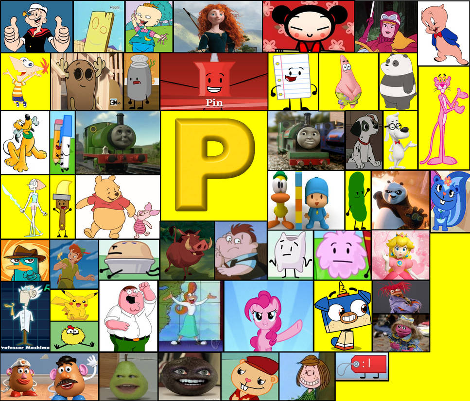 Character Alphabet -P by adrianmacha20005 on DeviantArt