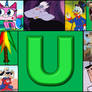 Character Alphabet -U