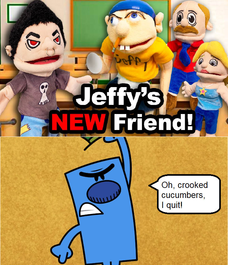 Mr. Grumpy hates Jeffy's New Friend by adrianmacha20005 on DeviantArt