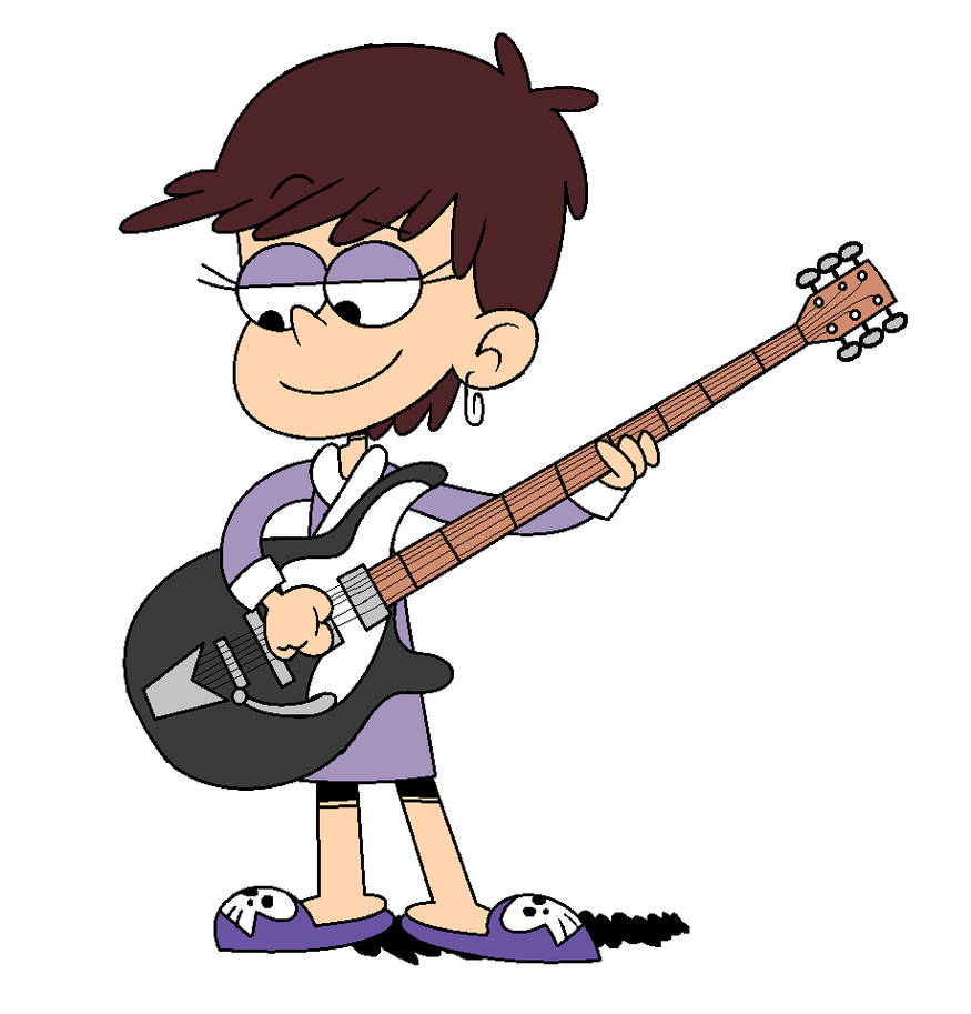 Luna Loud with Rockin' Robe by adrianmacha20005 on DeviantArt
