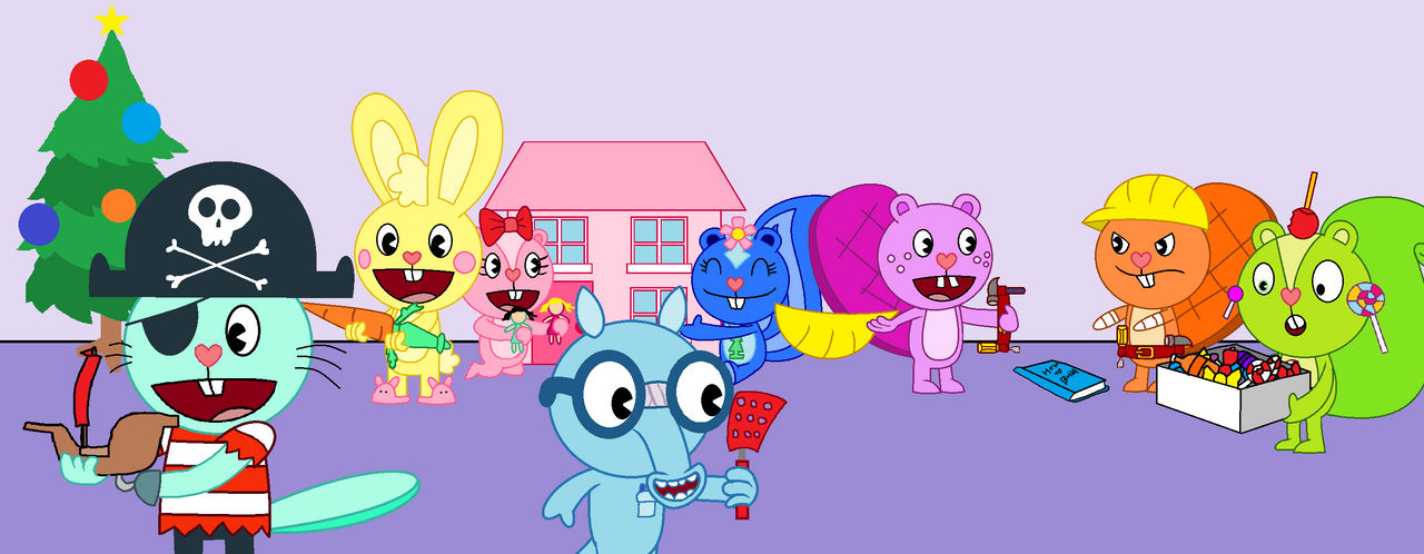 Happy Tree Friends Christmas by adrianmacha20005 on DeviantArt
