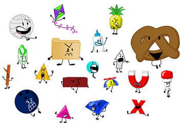 Object Possible Characters in BFB Style