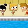 2 Couples in The Pool