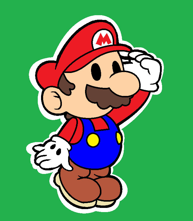 Paper Mario by adrianmacha20005 on DeviantArt