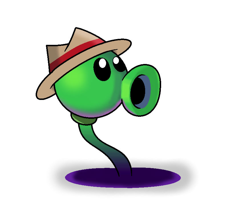 Plants Vs Zombies 2 Shadow Peashooter Clipart , Png - Pvz 2 Shadow  Peashooter, Transparent Png is free transparent png im…