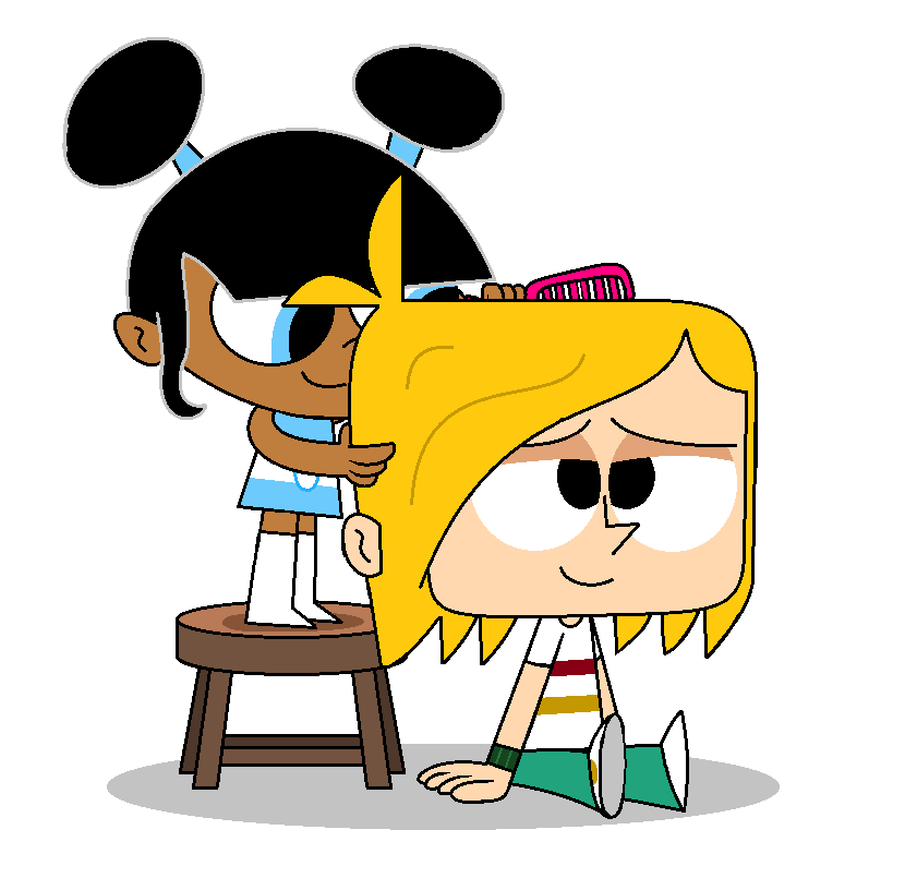 Lola Doing Tommy's Hair by adrianmacha20005 on DeviantArt