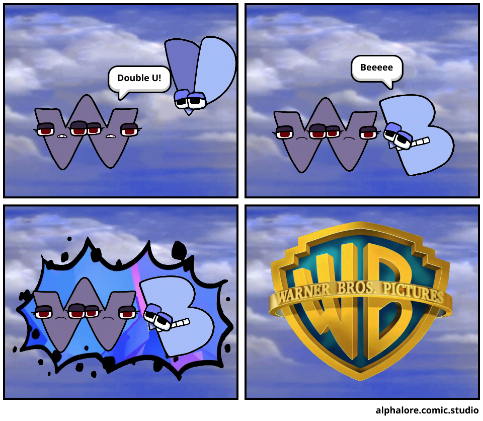 Can you Spell WB (Alphabet Lore Comic) by adrianmacha20005 on