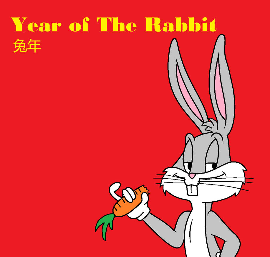Year of The Rabbit with Bugs Bunny by adrianmacha20005 on DeviantArt