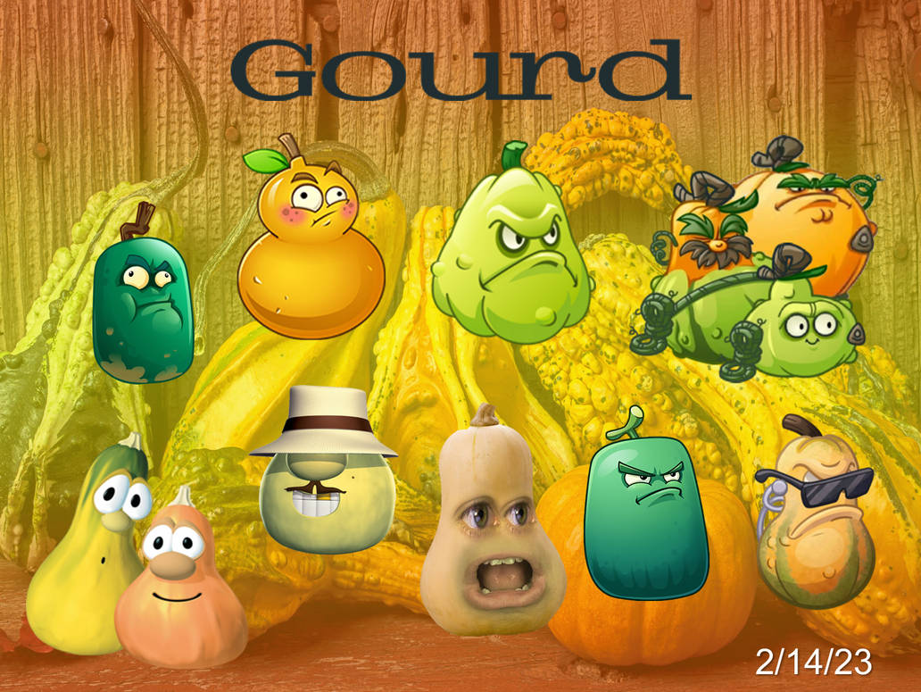 Fruit Veggie-bruary - Day 14: Gourd by adrianmacha20005 on DeviantArt