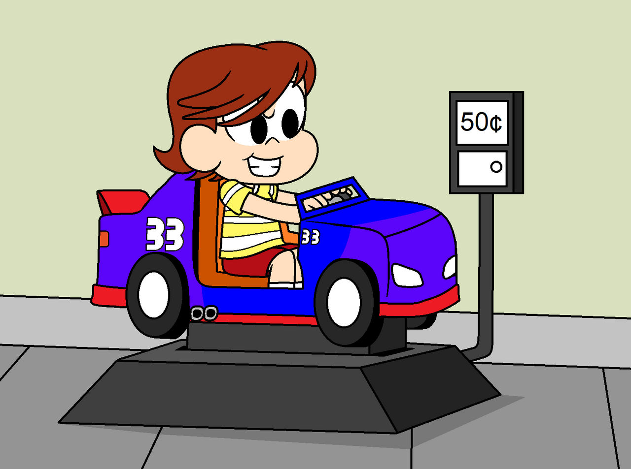 Tkid Rides Drawing Race Car Kiddie Ride by adrianmacha20005 on DeviantArt