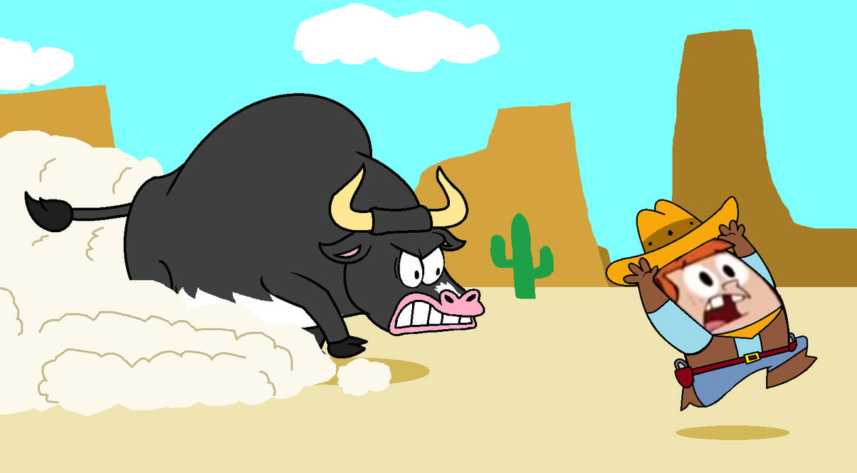 Bull Riding Deviantart Running of The Bull by adrianmacha20005 on DeviantArt