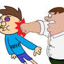 Peter punches Scooter