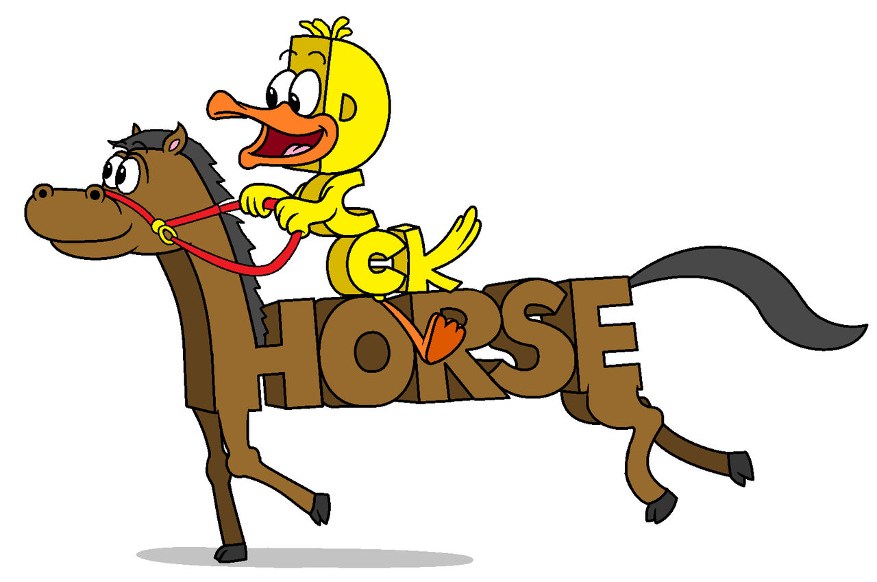 Duck Riding Deviantart Duck riding Horse by adrianmacha20005 on DeviantArt