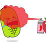 FFS sprays G.G with Pepper Spray
