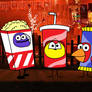 Peep, Chirp and Quack as LAGTTL Snacks