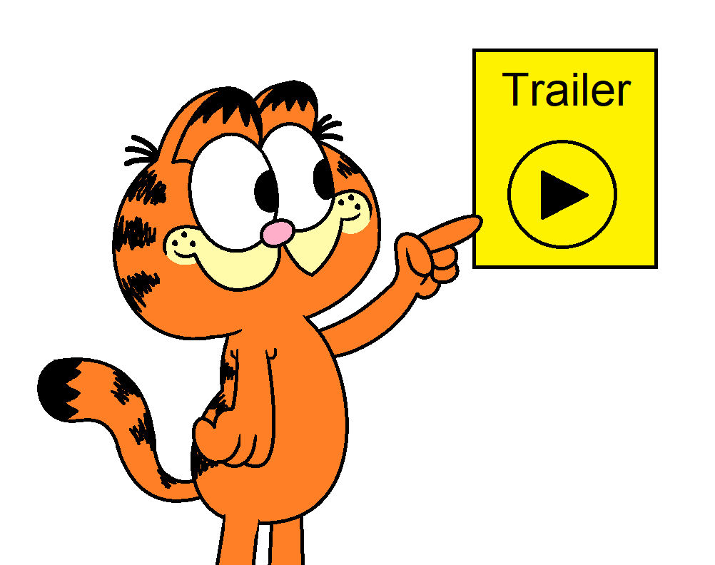Garfield Button Garfield and The Trailer Play Button by adrianmacha20005 on DeviantArt