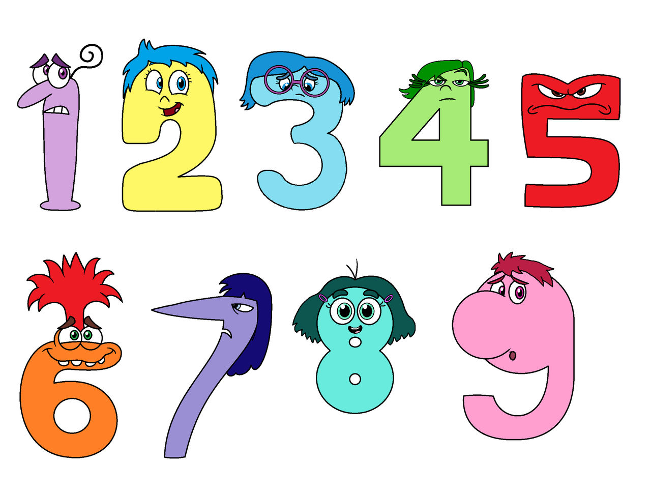 Sentiments Numbers Emotions as Numbers by adrianmacha20005 on DeviantArt