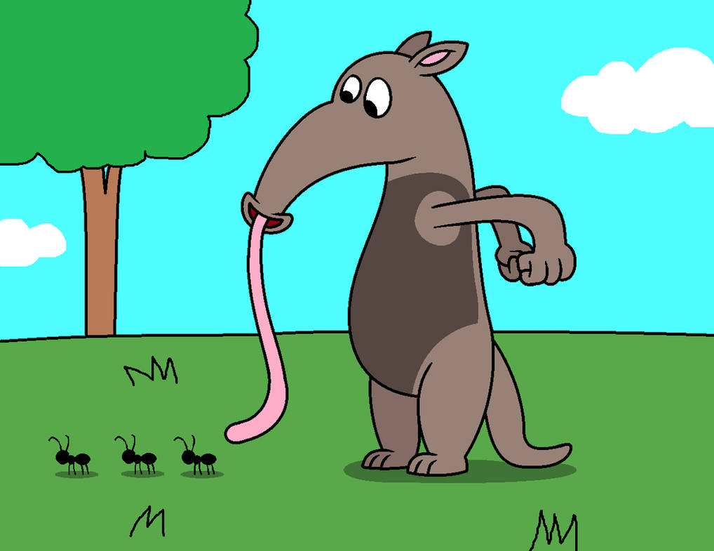 Monty Python Anteater Zoo June Day 24: Anteater by adrianmacha20005 on DeviantArt