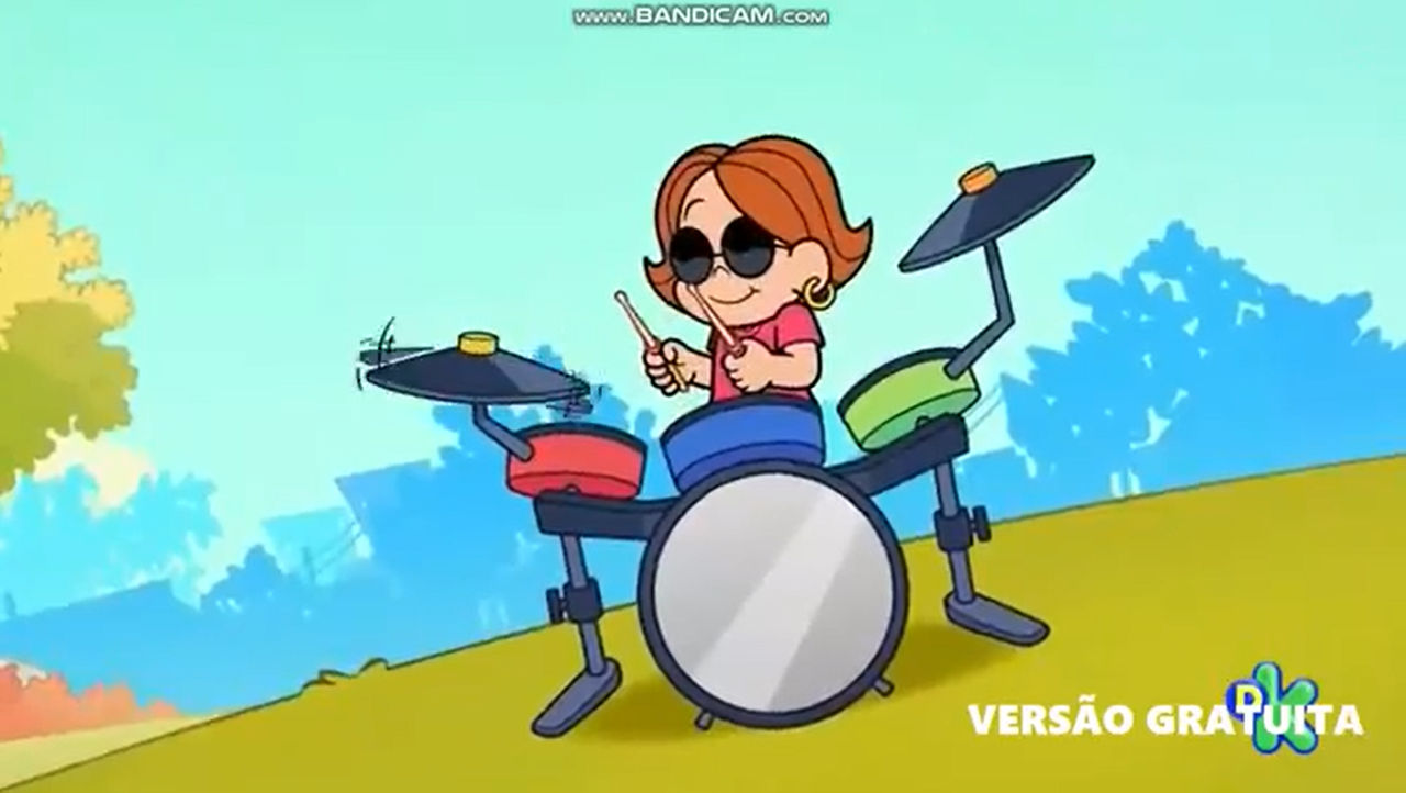 Doreen on Drums