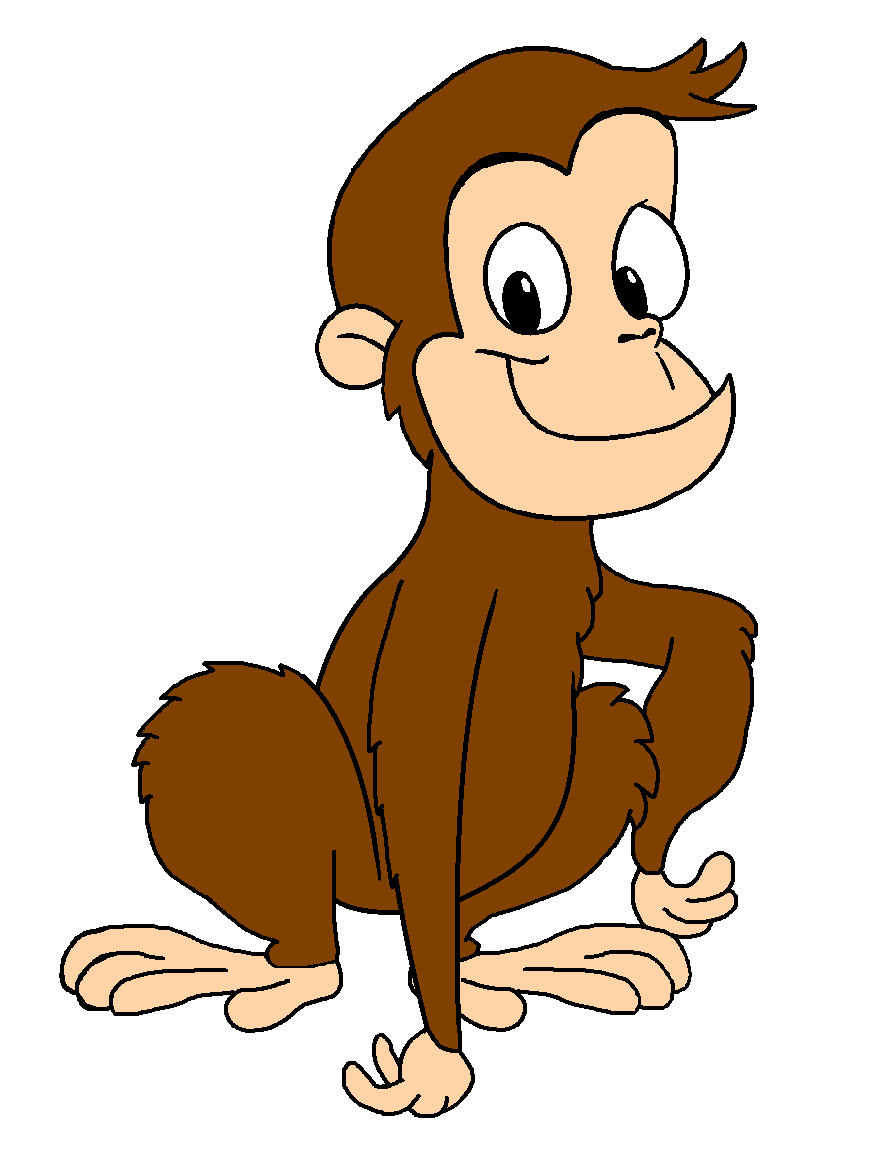 Curious George in Disney Style