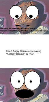 Who Denies Bad DA Art Apology?