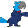Blu with a Tuxedo