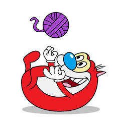 Stimpy's Yarn