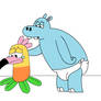 Junyer Hippo Comforts Flamango