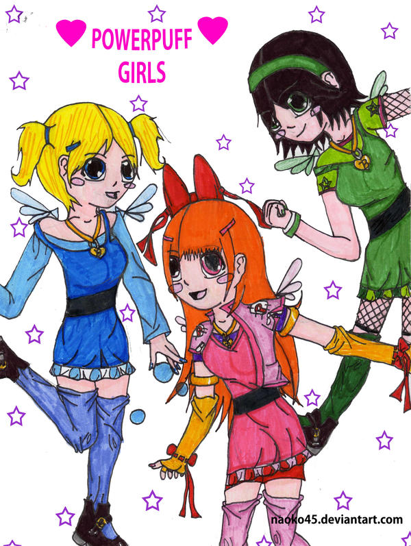 Powerpuff Style. Deviantart ::Powerpuff Style:: by naoko45 on DeviantArt