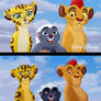 Redraw: Fuli, Bunga and Kion