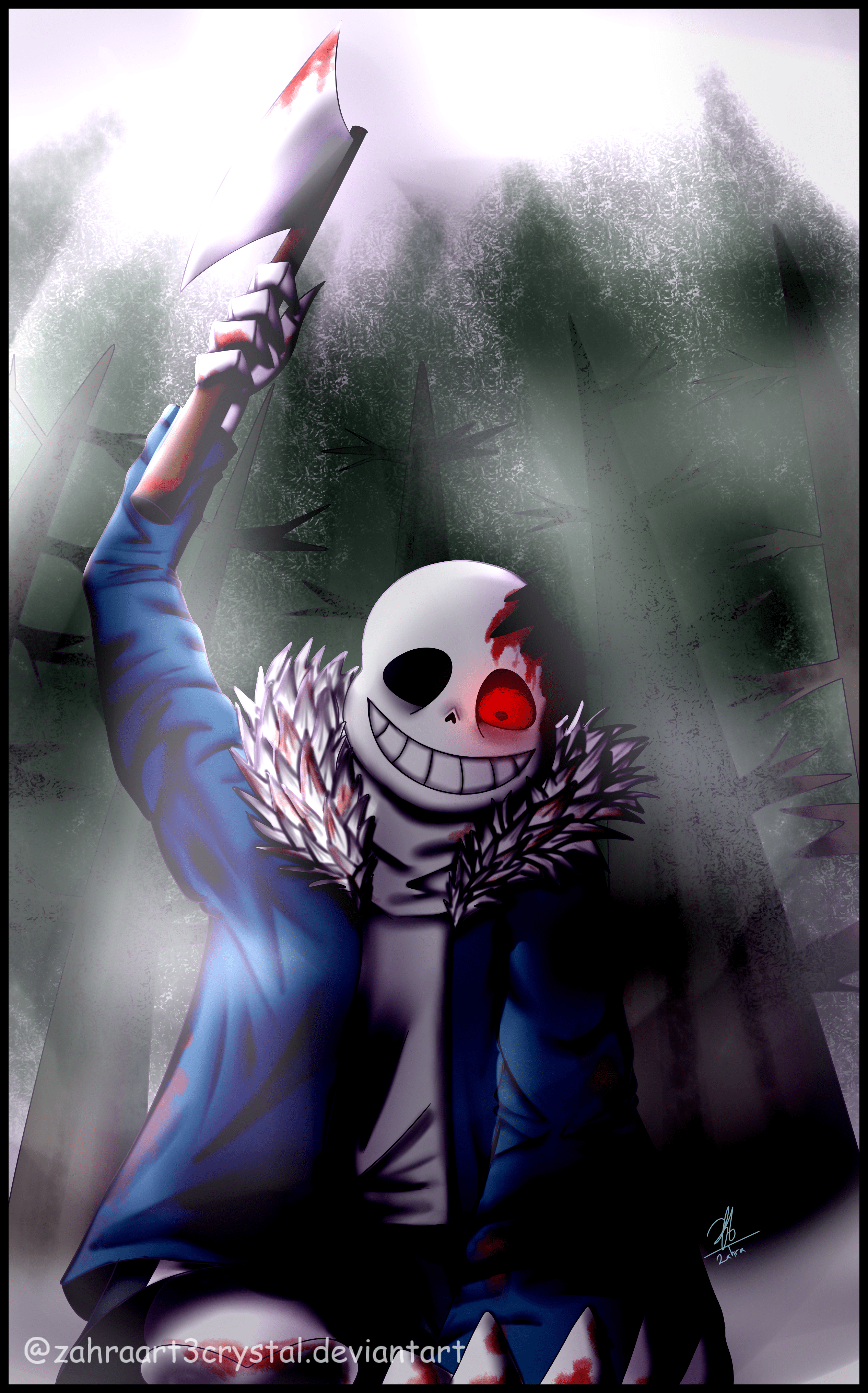 Horror Sans by Irayuune on DeviantArt