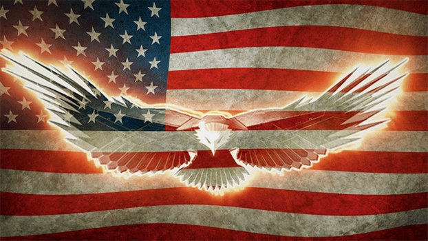 Bellicose USA Flag Gif Animation