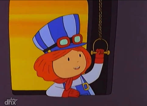 Madeline the train driver