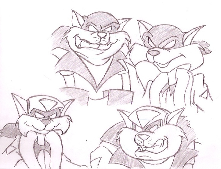 SWAT Kats sketch