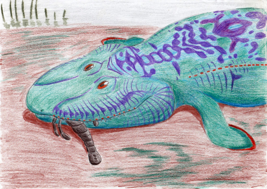 Fishapod Body Fishapod by DinosaurianDude on DeviantArt