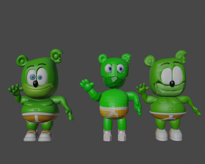 Gummibar Gumy Ber Gummy Bear Render by pankanellos on DeviantArt