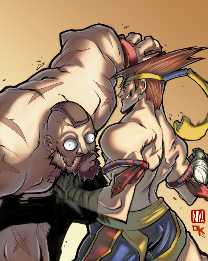 Adon vs Zangief