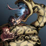 Wolverine vs Snake