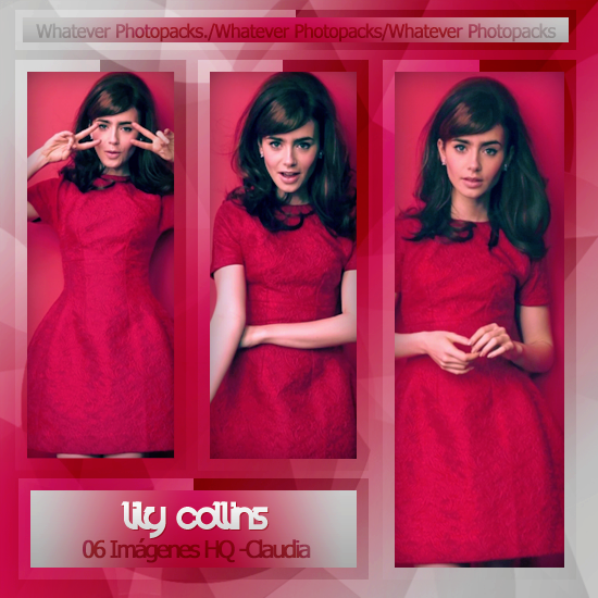 +Photopack: Lily Collins