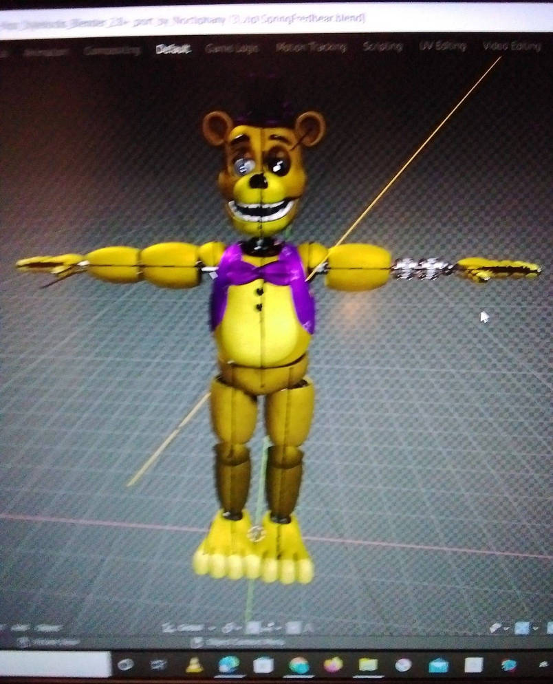 Replacing my springtrap oc into a fredbear one by StarlightBunny123 on ...