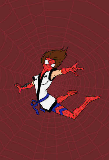 Spider-Woman's Karate Suit (Pose 2)