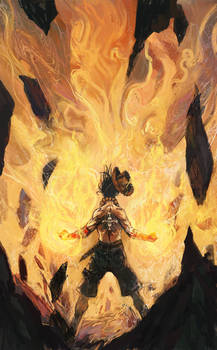 Portgas D. Ace by fallen-eye