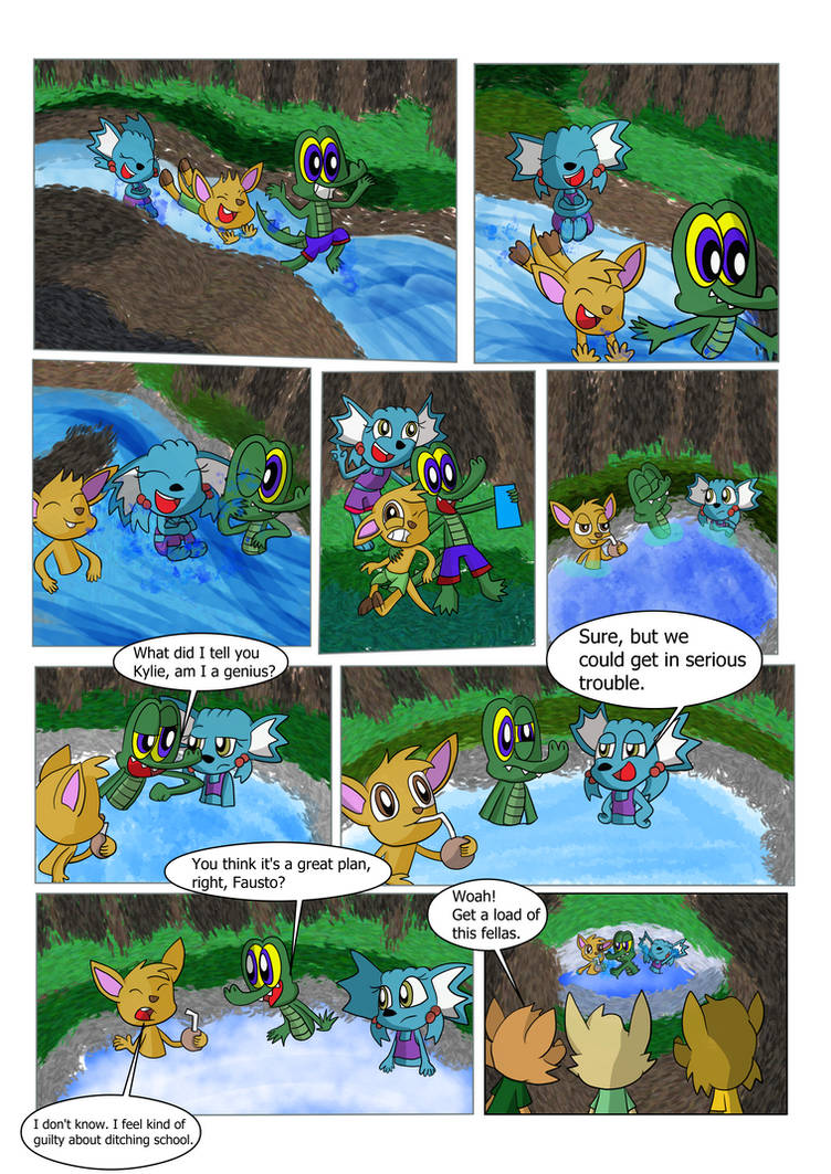 Comic: The Hot Springs -P3 by Taliyus on DeviantArt