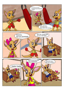 Comic: Faleeta and the lizards - P1