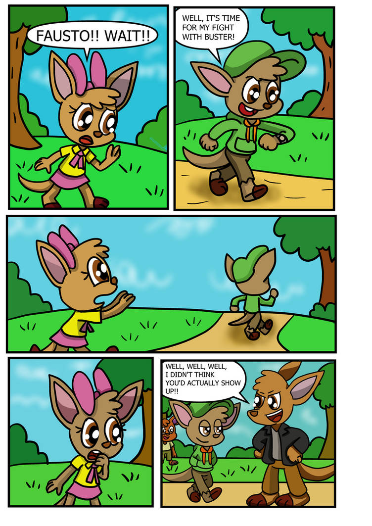 Buster Cornbread Deviantart Taliyus Comic Fausto vs Buster p 14 by Taliyus on DeviantArt