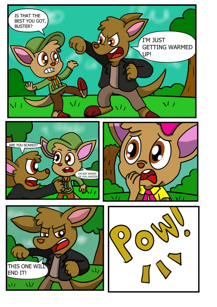 Buster Cornbread Deviantart Taliyus Comic Fausto vs Buster p 17 by Taliyus on DeviantArt