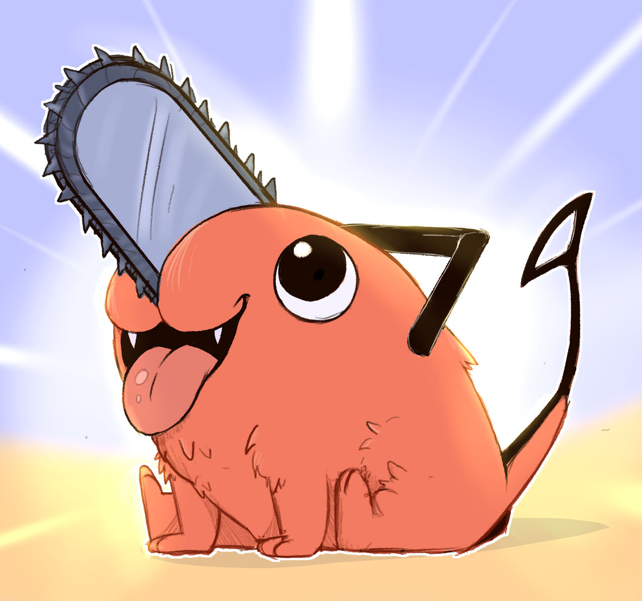 Pochita by Thebigboifolder on DeviantArt